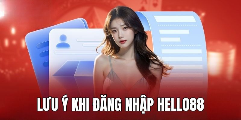 Lưu ý cần nắm để đăng nhập Hello88 an toàn